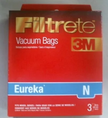 Filtrete 3M 67714 Vacuum Bags Eureka N 3600 And 3650 Mighty Mite 2 FREE SHIP • $9.49