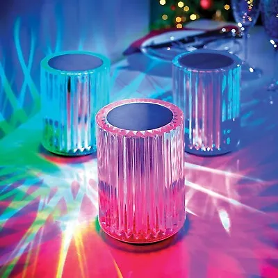 Colour-Changing Crystal Touch Lamp • £10.99