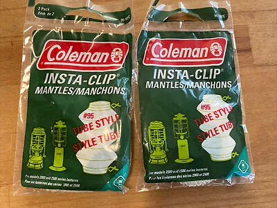 Coleman Northstar Mantles Insta-Clip X 4 (2 Twin Packs)  • £18.50