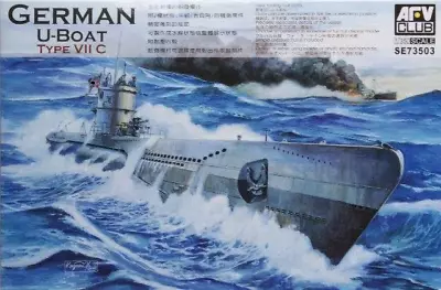 AFV SE73503 1/350 German U-Boat Type VIIC Model Kit • £25.95