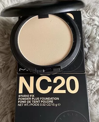 £22.50 • Buy Mac Studio Fix Powder Plus Foundation Nc20 -  New & Boxed