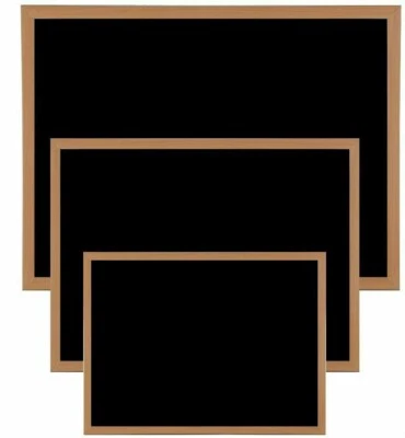 £0.99 • Buy Blackboard Magnetic Wooden Framed Office Notice Menu Chalk Board Signs