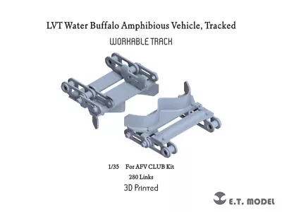 1/35 LVT Water Buffalo Amphibious Vehicle Tracked Workable Track For AFV CLUB • $37.73