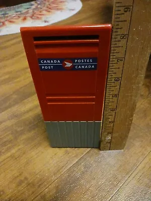 Vintage Canada Post Box Coin Bank • $14.99