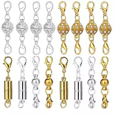 16 Pcs Magnetic Lobster Clasps For Jewelry Necklace Bracelet Making • $12.13