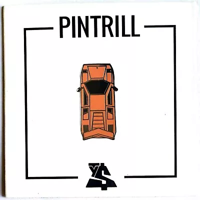 ⚡RARE⚡ PINTRILL X TY DOLLA $IGN ORANGE LAMBORGHINI PIN *BRAND NEW* 2018 LE  🏎 • $68