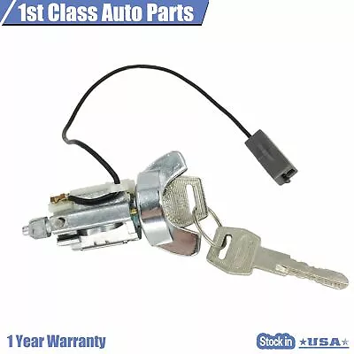 Ignition Lock Cylinder Chrome Bezel W/ Key For Ford Ranger Tempo Mercury 4H1077 • $11.20