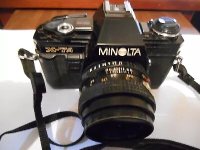 1985 Minolta X-7A Camera Clean Used Works • $169.99