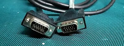 £3.65 • Buy SVGA/VGA D-Sub Monitor Cable Male To Male 15pin 1.8m 6ft. 924318-001
