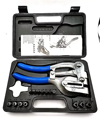 Power Hole Punch Kit Sheet Metal Hand Tool Set Punch Kit Tattoo Machine Spring • $44.50