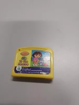 Leap Frog My First Leap Pad Game Cartridge Dora To The Rescue  • $4.99