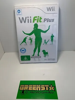 Wii Fit Plus Nintendo Wii PAL 🇦🇺 Seller Free And Fast Postage • $3.99