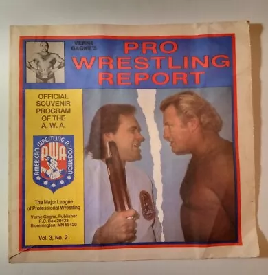 AWA Pro Wrestling Report 1986 Nick Bockwinkel • $13.99