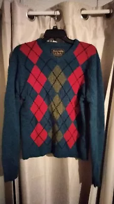 Abercrombie & Fitch Vintage Early 2000s Argyle Sweater Size M • $20