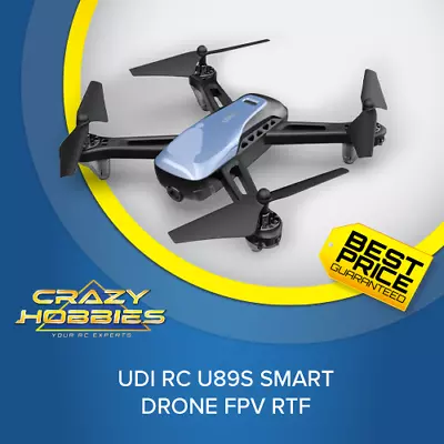 $149 • Buy Udi Rc U89s Smart Drone Fpv Rtf *in Stock*