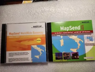 Magellan Mapsend Worldwide Basemap Software V1.10a For Sportrak Pro GPS • $8.99