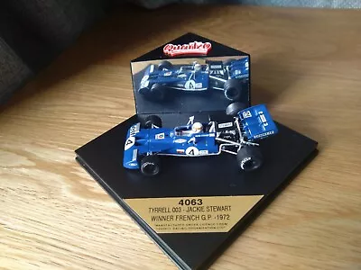 Quartzo 4063 Tyrrell 003 Jackie Stewart Winner French GP 1972 1/43 Scale • £0.99