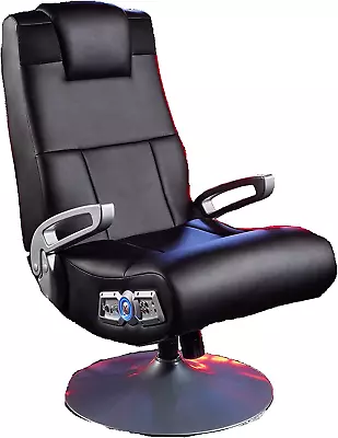 X Rocker SE Pro Video Gaming Lounging Pedestal Chair With Wireless Audio 2 Spea • $255.77