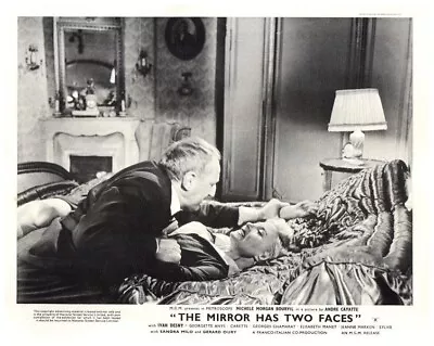 The Mirror Has Two Faces Original Lobby Card Michele Morgan Bourvil Embracing • $24.99