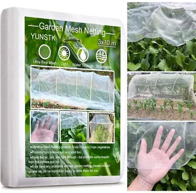 Garden Netting For Veg Patch Fine Mesh Insect Protection Net Garden Vegetable • £5.99
