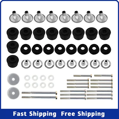 KF04060BK Body Cab Mount Bushing Kit For Ford F250 F350 Super Duty 2/4WD 08-16 • $65.26