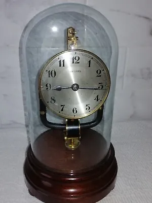 £57.55 • Buy Bulle Mantle Clock In Glass Dome Serial 191716. Excellent Cond. Needs Attention.