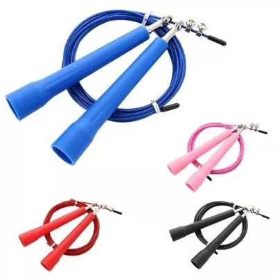 Heavy Weighted Skipping Jump Rope Sweat-proof Boxing Training Fitness Gym Speed • $7.99