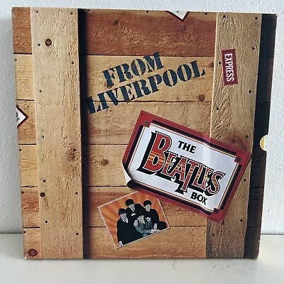 The Beatles Box - From Liverpool. 8 X Vinyl LP Records Box Set • $525