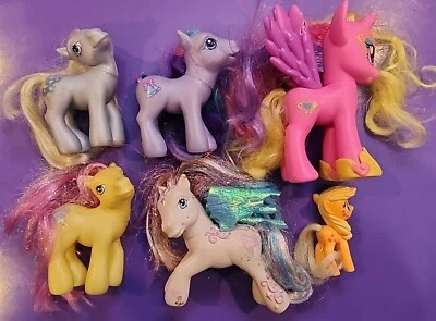 $5.99 • Buy My Little Pony Mlp Mixed Lot 6 Moondancer Merriweather Starcatcher Tink Cadance