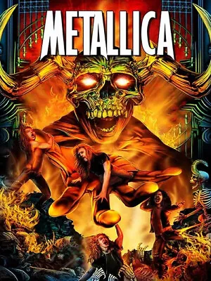 Metallica Rock Band 5D Full Diamond Painting Kits Gift DIY HOOM Decor UK • £15.40