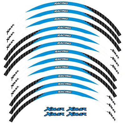 15  14  Wheel Sticker Rims Tape Stripes Deal For YAMAHA Xmax X-MAX 125 300 250 • $29.69