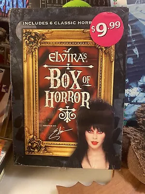 Elviras Box Of Horror - 6 Movie Set (DVD 2004 3-Disc Set) Brand New / Sealed • $29.99