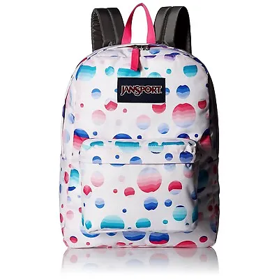 JANSPORT Superbreak Backpack/Schoolbag Ombre Dot 25L JS00T50133V FREE DELIVERY • £23.50