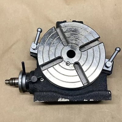 Rotary Table Hv6 150 Mm / 6  ( 4 Slot) For Milling Machine For Parts • $179.99