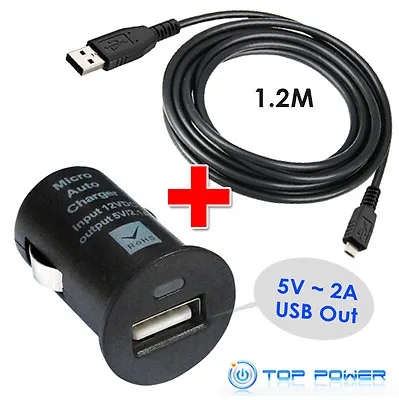 FT Magellan Maestro Roadmate GPS AC Auto Car Adapter USB Data Cable Charger Cord • $14.09