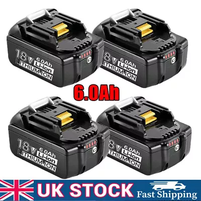 2X For Makita 18V Battery 8.0Ah BL1830 BL1860 BL1850 BL1840 LXT Li-ion Cordless • £19.80