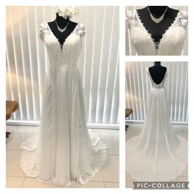 $199 • Buy New Wedding Dress, Size 6/8 - Bridal Shop Clearance Gowns