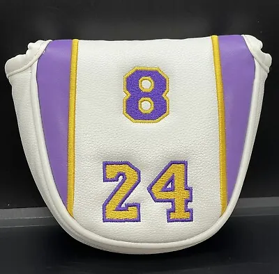 Kobe Bryant Mamba 24 Golf Mallet Putter Head Cover Los Angeles Lakers Magnetic • $22