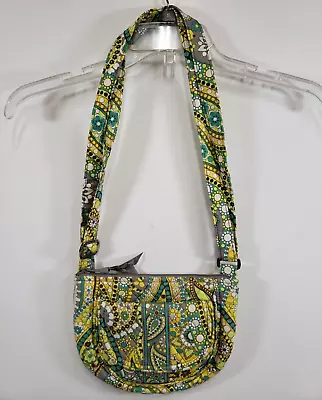 VERA BRADLEY RETIRED 2011 Lemon Parfait Pattern Lizzy Crossbody Bag PURSE • $16.99