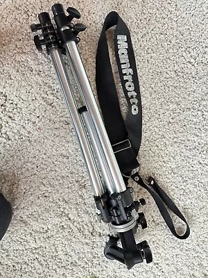 Manfrotto Art 190 Professional Aluminium Tripod Model 056 Classic Quality • $59