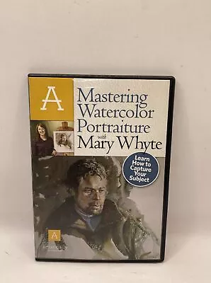 Mastering Watercolor Portraiture DVD With Mary Whyte Artist Master Class ￼ • $31.99