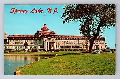 Spring Lake NJ-New Jersey Monmouth Hotel Advertising Antique Vintage Postcard • $7.99