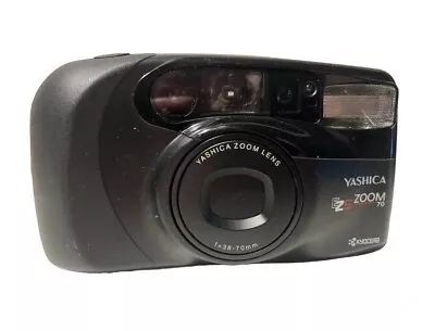 Yashica EZS Zoom 70 45 Mm Vintage Film Camera With Flash AA Battery Open Box • $34.99