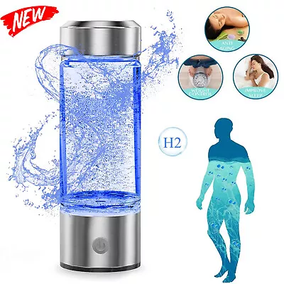 £23.92 • Buy 420ml USB Health Hydrogen Rich Alkaline Water Ionizer Generator Bottle Cup Mug