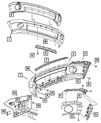 Genuine Mopar Tow Hook 52020587AB • $198.66