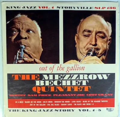 The Mezzrow-bechet Quintet-out Of The Gallion-king Jazz V. 1-storyville 136 • $29.95