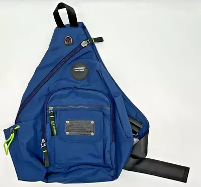 Kaweiknight Sling Bag Laptop Backpack Cross Body Messenger Travel Large Blue • $33.99
