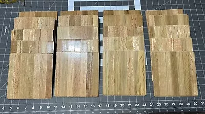HARTCO NATURAL PARQUET (20) Solid Oak Floor Tiles: 6 X6 X5/16  Color #11211 • $75