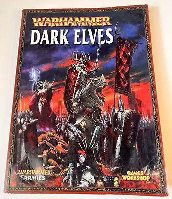 Warhammer Dark Elves Games Workshop 2008 Soft Cover Book • £15.04