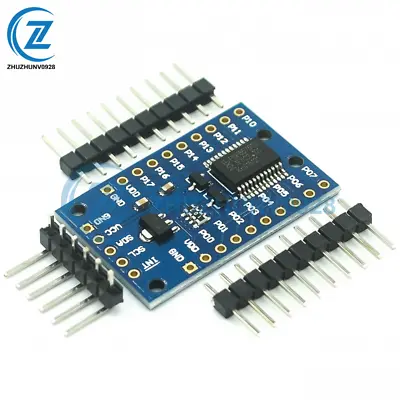 New PCF8575TS Expansion Board I2C Communication Control 16 IO Ports For Arduino • $1.93